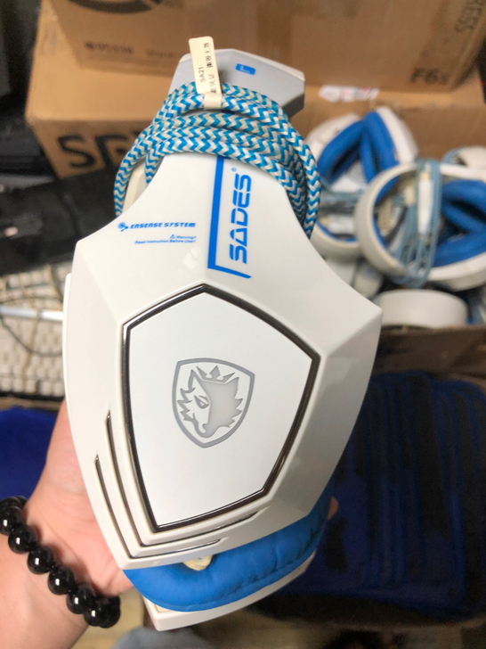 赛德斯A60耳机   网吧退换下来  数量...