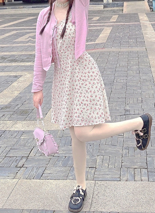 出这条碎花裙，s码