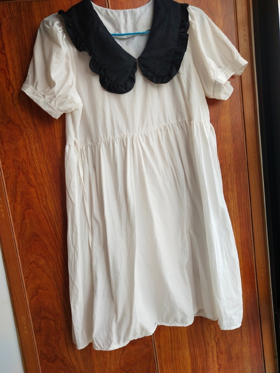 女装娃娃领长裙，90－135斤穿，全新未穿