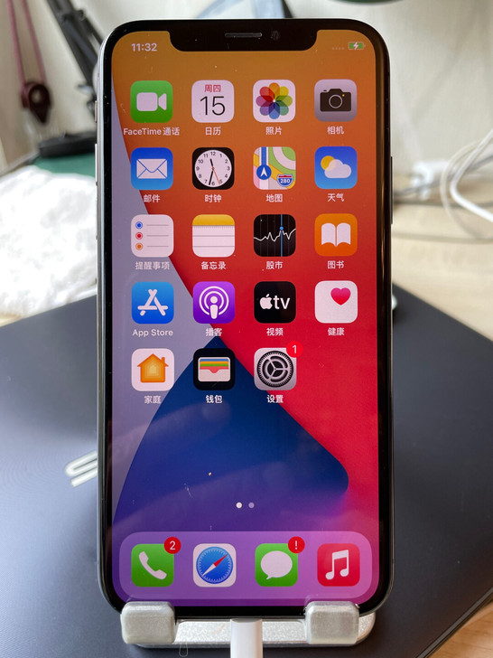 iphone X 256G国行95新 黑色，