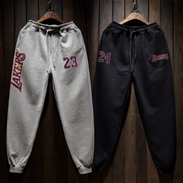 23号詹姆斯科比束腿裤子男篮球运动裤宽松训...