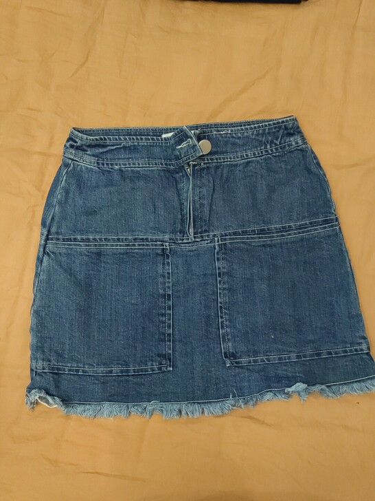 牛仔短裙,穿过1-2次