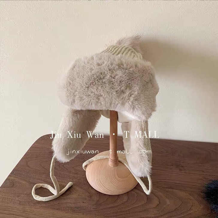 东北哈尔滨旅游防寒保暖装备雪地毛线针织加绒...