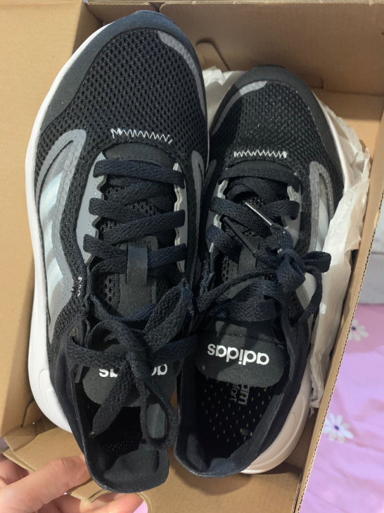 Adidas/阿迪达斯女子网面透气轻便休闲...