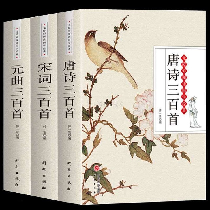 热销【 唐诗三百首宋词元曲三百首全集注释 ...