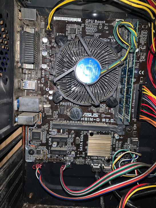 自用电脑 华硕H81主板 G1840 CPU