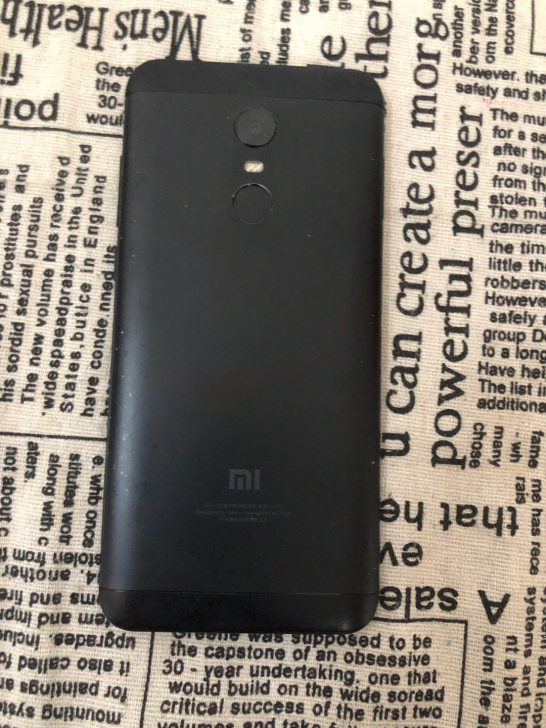 红米5plus 4+64 黑色 全网通4G...