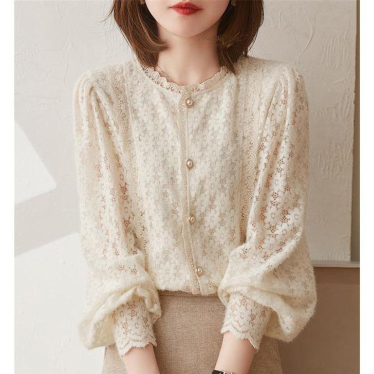 品牌女装 2021春装新款女装轻熟风衬衫百...