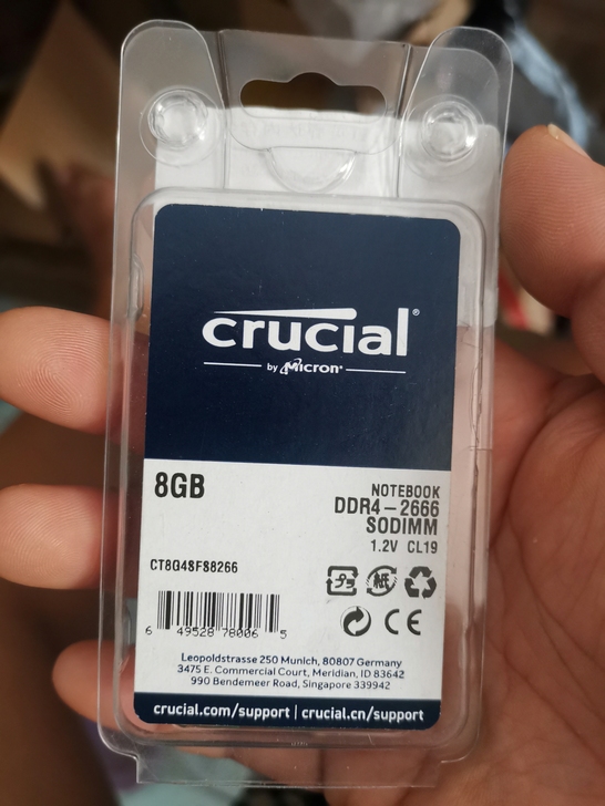 ddr4 8g 2666镁光英睿达笔记本内...