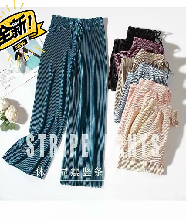 店铺转让清理低价处理库存阔腿裤女春夏新款垂...