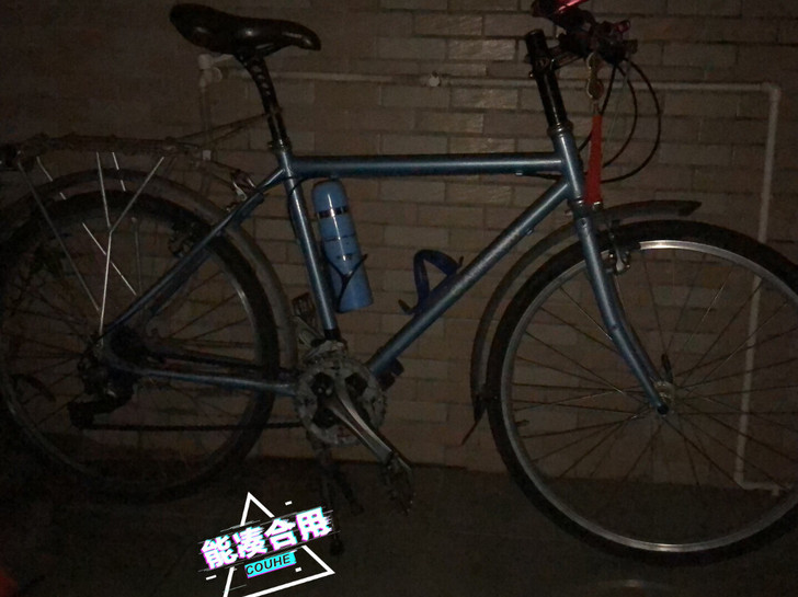 黑雪通勤长途旅行自行车