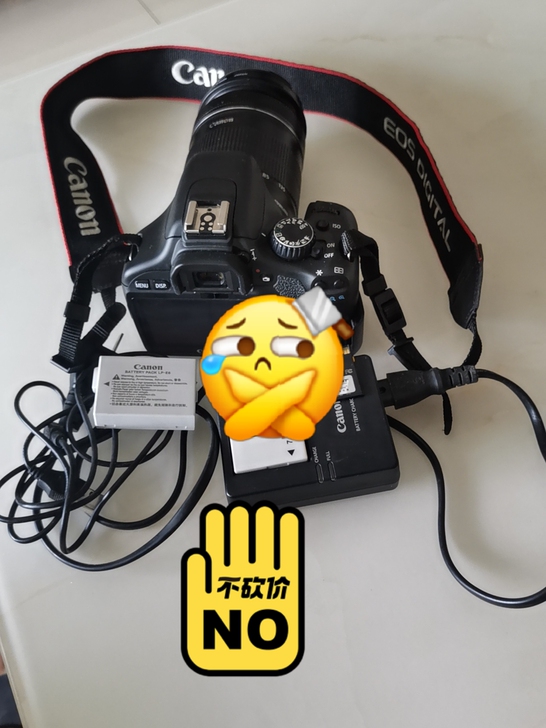 佳能单反550D带18-135mm镜头,几...