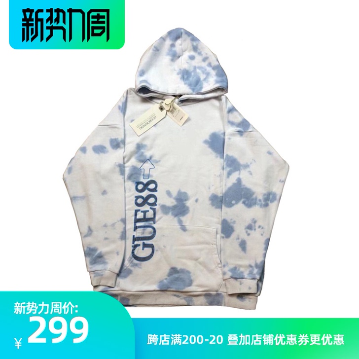 Guess x 88Rising扎染卫衣男...
