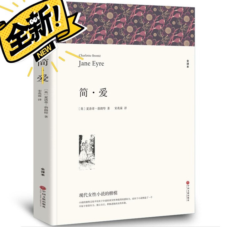 简爱书籍正版 全译本足本无删减中文版原版原...