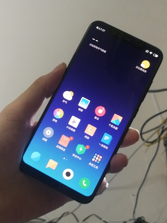 6+256小米8手机后指纹版本仅换过后盖，...