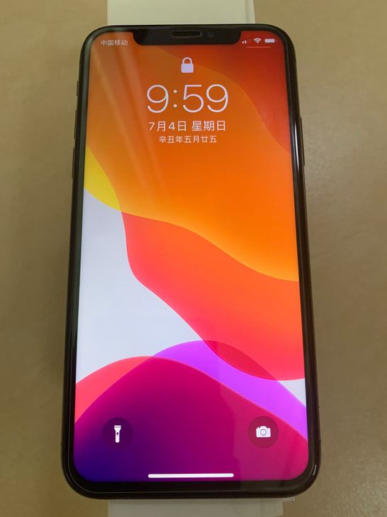 自用一手机器 iPhoneX256G深空...