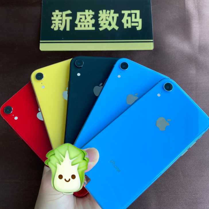 iphone xr黑解128G二手苹果xr...