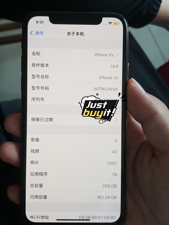 iPhone XS 256G美版全网通全原装