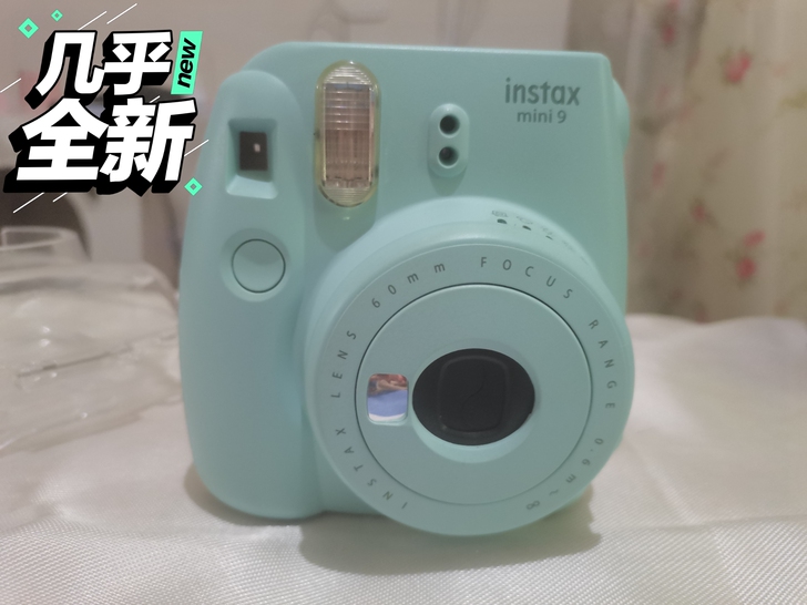 富士拍立得mini9，冰霜蓝，快速成像，自...