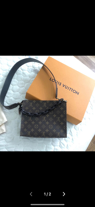lv26号经典老花配色洗漱包手拿包男女同款