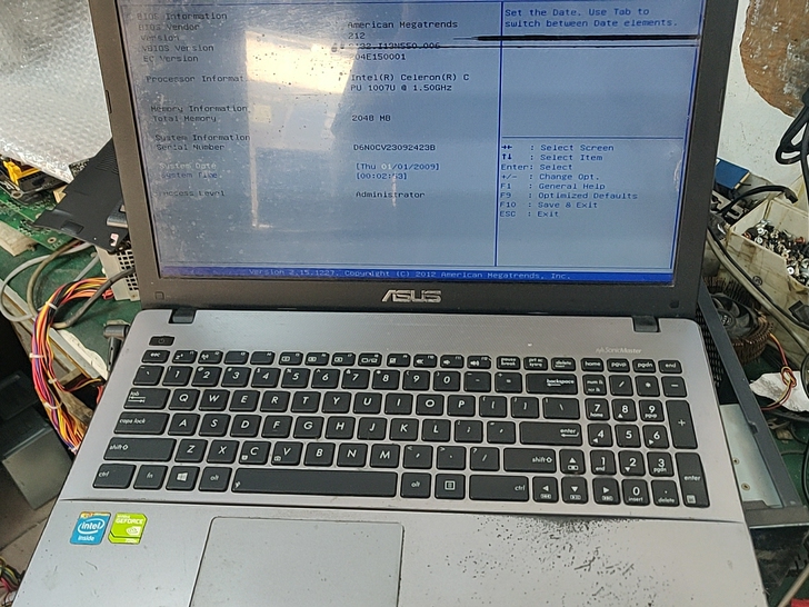 ASUS  x550c   主板1007u...