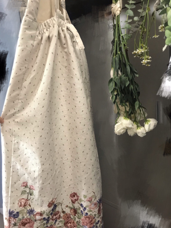 梅子熟了 连衣裙 背带裙长裙 碎花 花朵 ...
