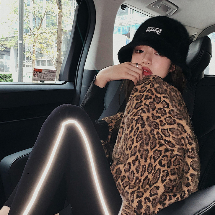 苏苏 帽子冬季女韩版可爱兔毛百搭秋冬圆脸适...