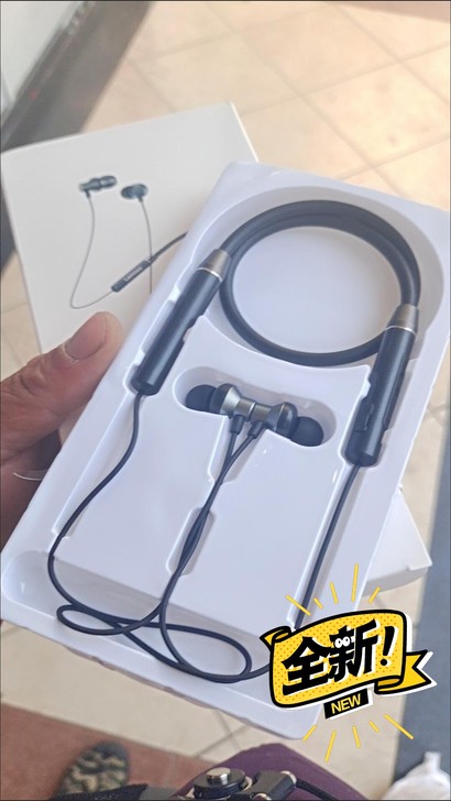 全新未拆封的联想HE05无线蓝牙耳机双耳入...
