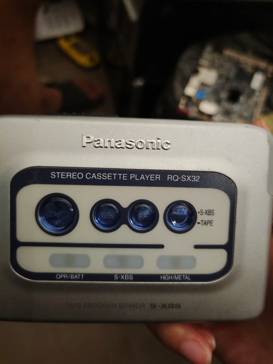 松下磁带机，sx32，没得电池，挺新的