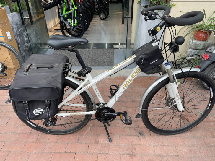 RALEIGH英国兰令旅行自行车30速 碟...