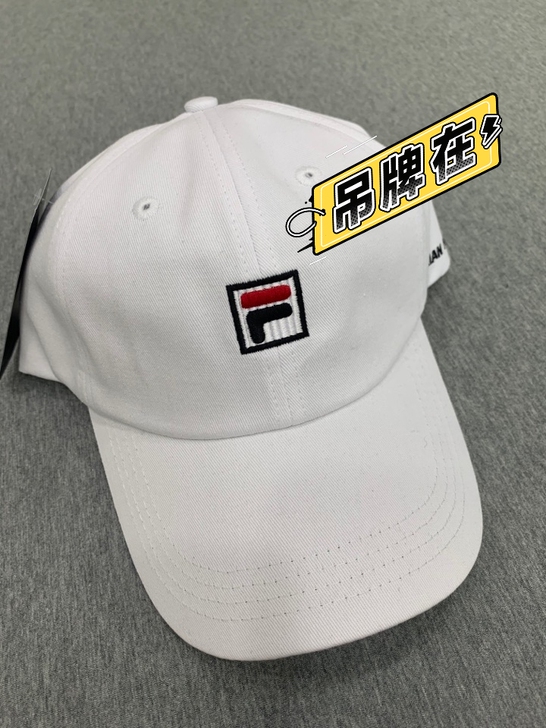 闲置斐乐棒球帽休闲男女同款，公司团建买的自...