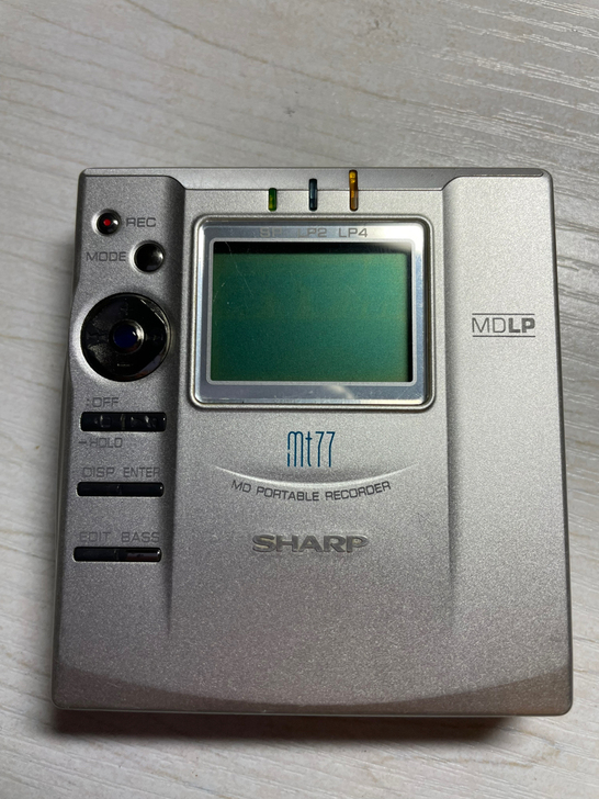 SHARP MD MT77,夏普推出的当年...