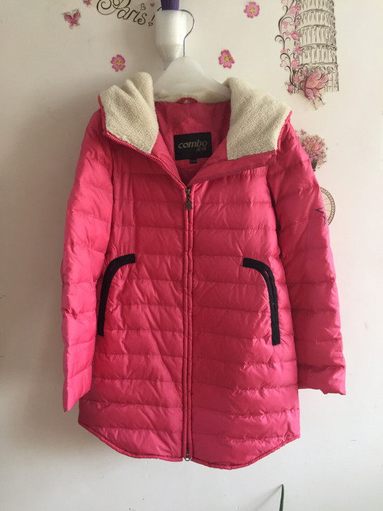 全新康博女式羽绒服,全新165码,从商场专...