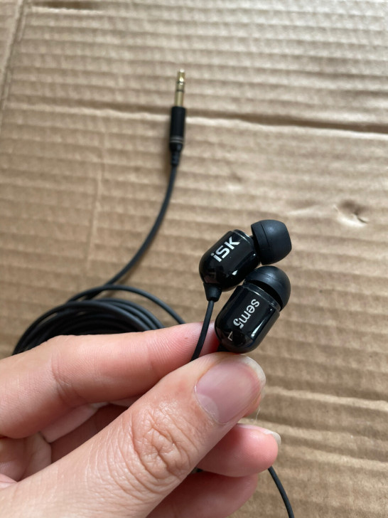 ISK 监听耳机 SEM5入耳式耳机主播直...
