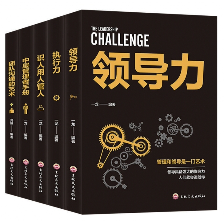 全套5册企业管理类领导力执行力团队沟通的艺...