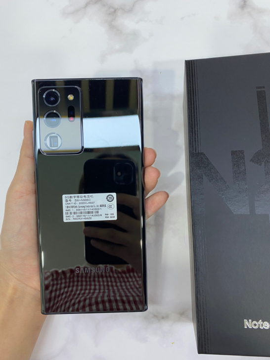 三星Note20 ultra黑色国行12+...
