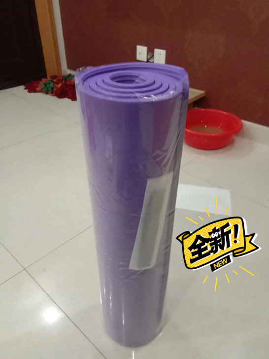 （瑜伽垫无瑕疵12.8包邮）瑜伽垫加厚未开...