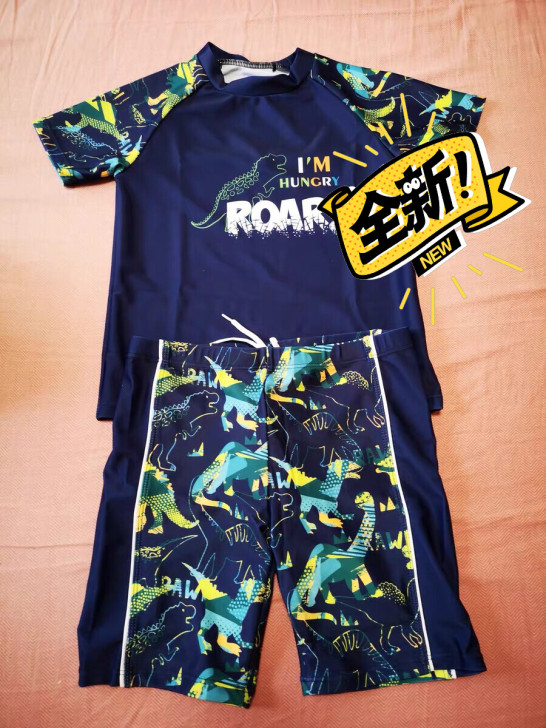 361度男童泳衣分体防晒泡温泉泳装