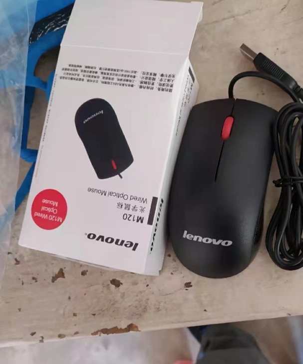 联想大品牌闲置有线鼠标，便宜出，包邮，长线...