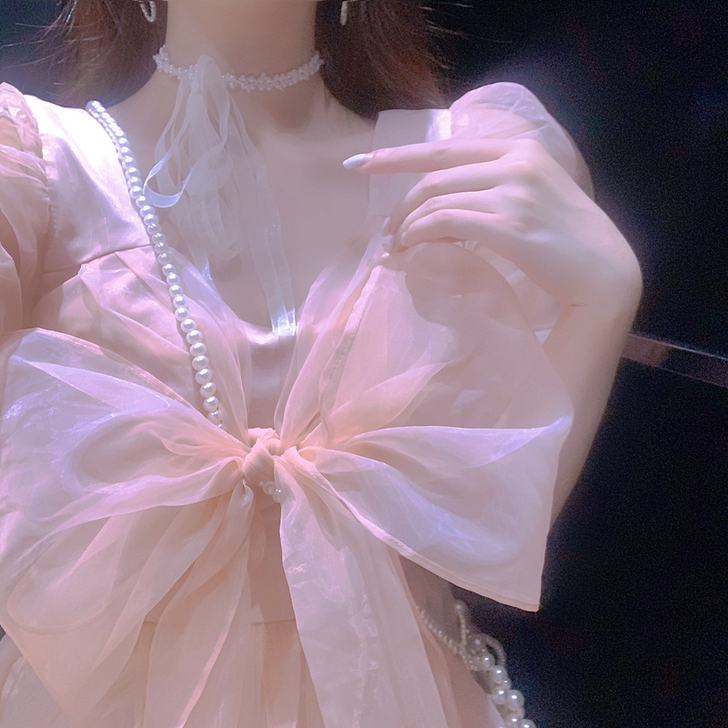 甜美连衣裙法式ins初恋夏季女装2020新...