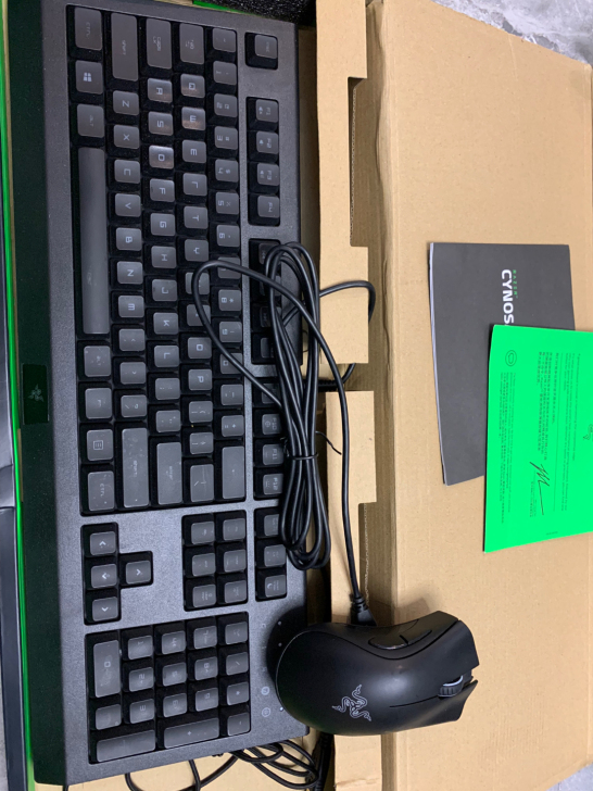 雷蛇 Razer 萨诺狼蛛+雷蛇蝰蛇200...
