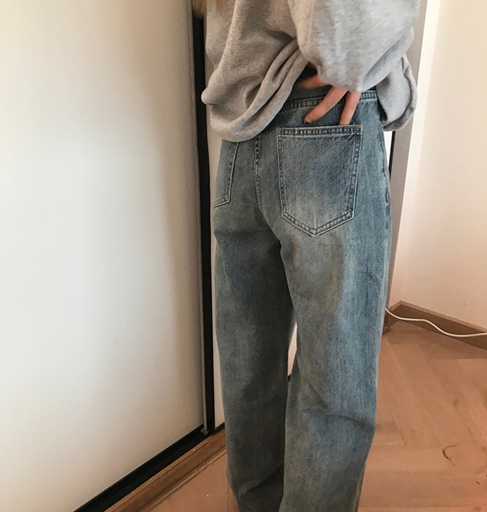 牛仔裤 王少女家同款 m码