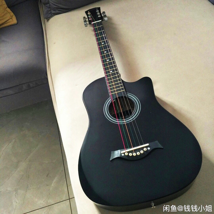 【闲置转卖】低价出全新吉他初学者练习吉他