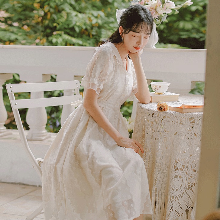 2020新款收腰显瘦气质裙子仙女超仙森系法...