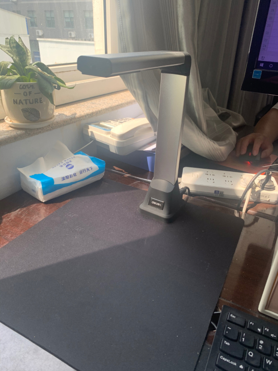 得力高拍仪，办公必备好帮手，买来没怎么用，...