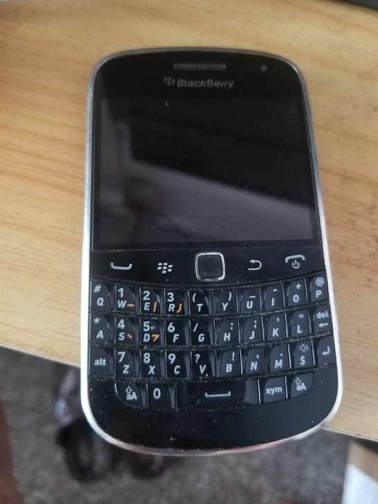 黑莓9930手机，插卡无信号，其他全部正常...