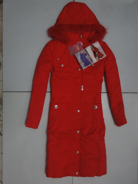 女士 羽绒服 女式 长款 带帽 羽绒袄 新...