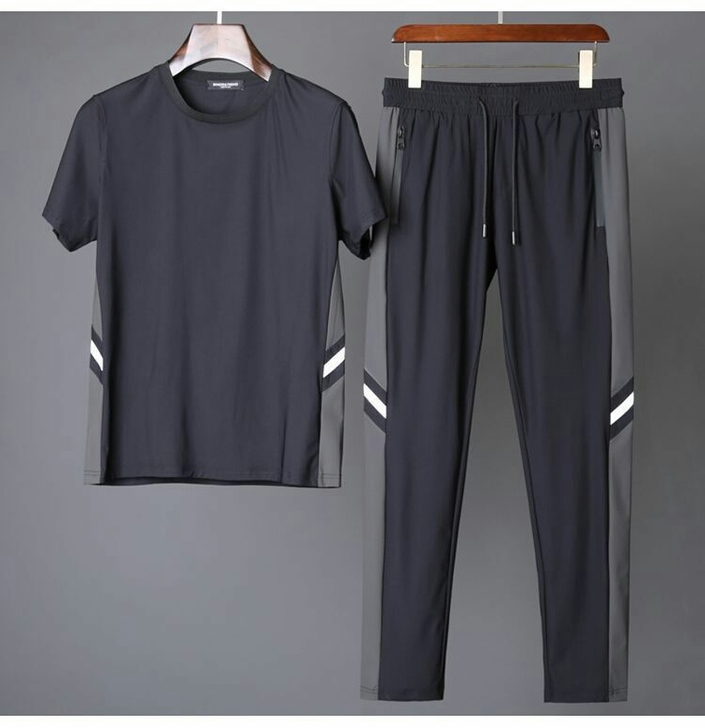 限时低价出售全新男士休闲运动套装丝滑轻柔Q...