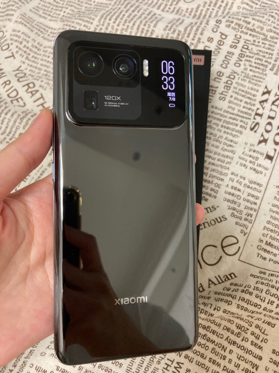 小米11ultra至尊，陶瓷黑12+256...