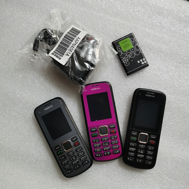 #粉丝福利# 诺基亚C1-02 老人机工厂...